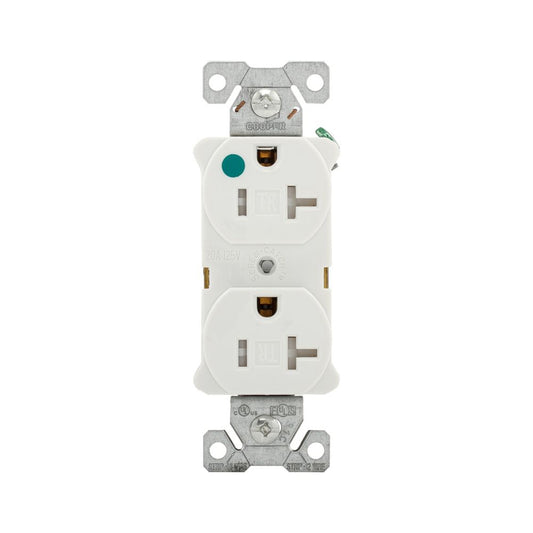 Eaton Wiring Devices TR8300W - NEMA 5-20R Receptáculo, enchufes hembra 20A 125VCA