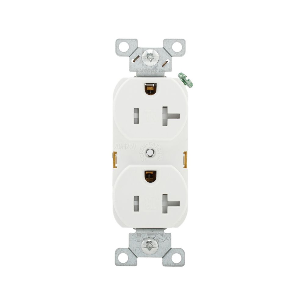 Eaton Wiring Devices TRBR20W-BXSP - NEMA 5-20R Receptáculo, enchufes hembra 20A 125VCA