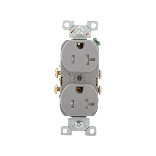 Eaton Wiring Devices TRCR20GY - NEMA 5-20R Receptáculo, enchufes hembra 20A 125VCA