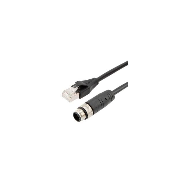 L-com TRG504-C6B-1M TRG504 Circular de 04 pos macho a RJ45, 8p4c 3.28' (1.00m)