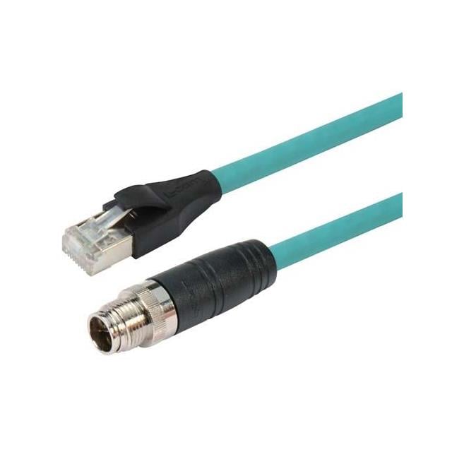 L-com TRG610-T6T-5M - Circular de 08 pos macho a RJ45, 8p8c 16.40' (5.00m)