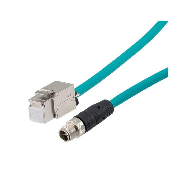 L-com TRG625-T6T-1M TRG625 Circular de 08 pos macho a RJ45, 8p8c 3.28' (1.00m)
