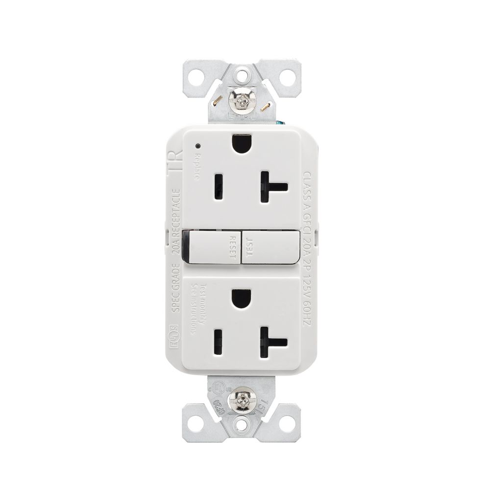 Eaton Wiring Devices TRGF20W - NEMA 5-20R Receptáculo, enchufes hembra 20A 125VCA