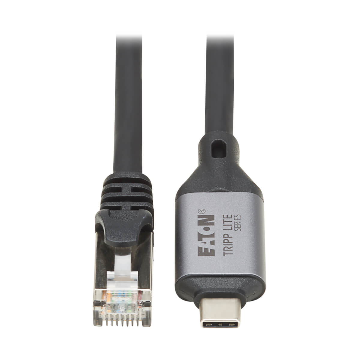 Eaton Tripp Lite U436-01M - USB C Male Plug to RJ45, 8p8c 3.28' (1.00m)