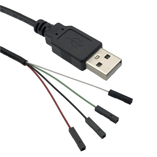 MED UCAMS MED UC Enchufe USB A macho a conector de clavija 4.92' (1.50m)
