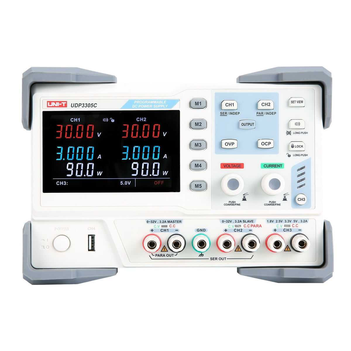 Uni-Trend Technology US Inc UDP3305C UDP3000 Banco (CA a CC) 110 ~ 220VCA