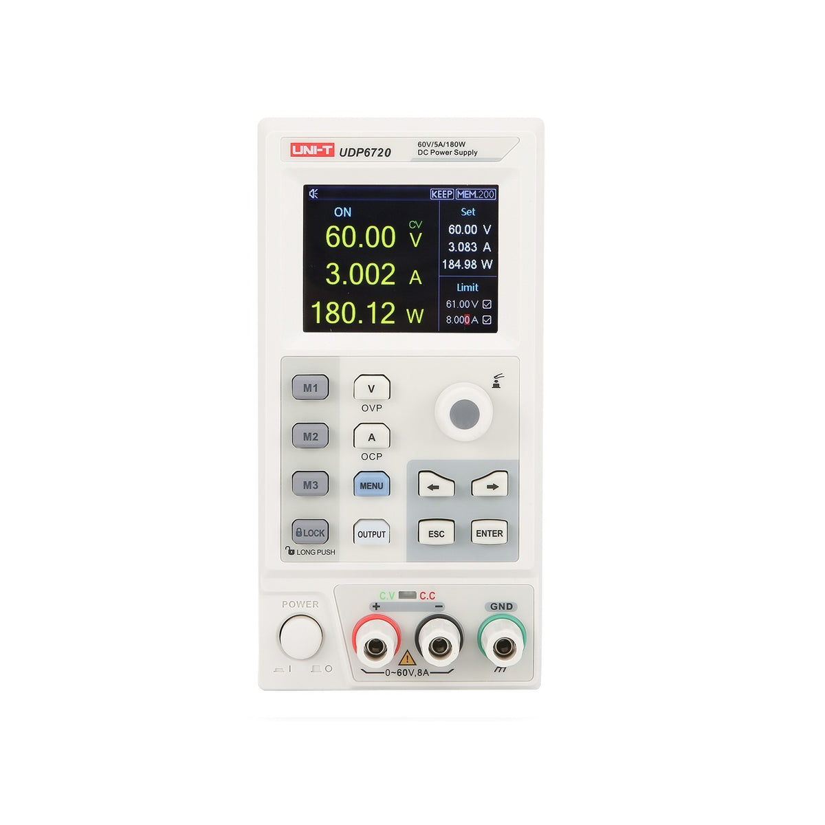 Uni-Trend Technology US Inc UDP6720 UDP6700 Banco (CA a CC) 110 ~ 220VCA