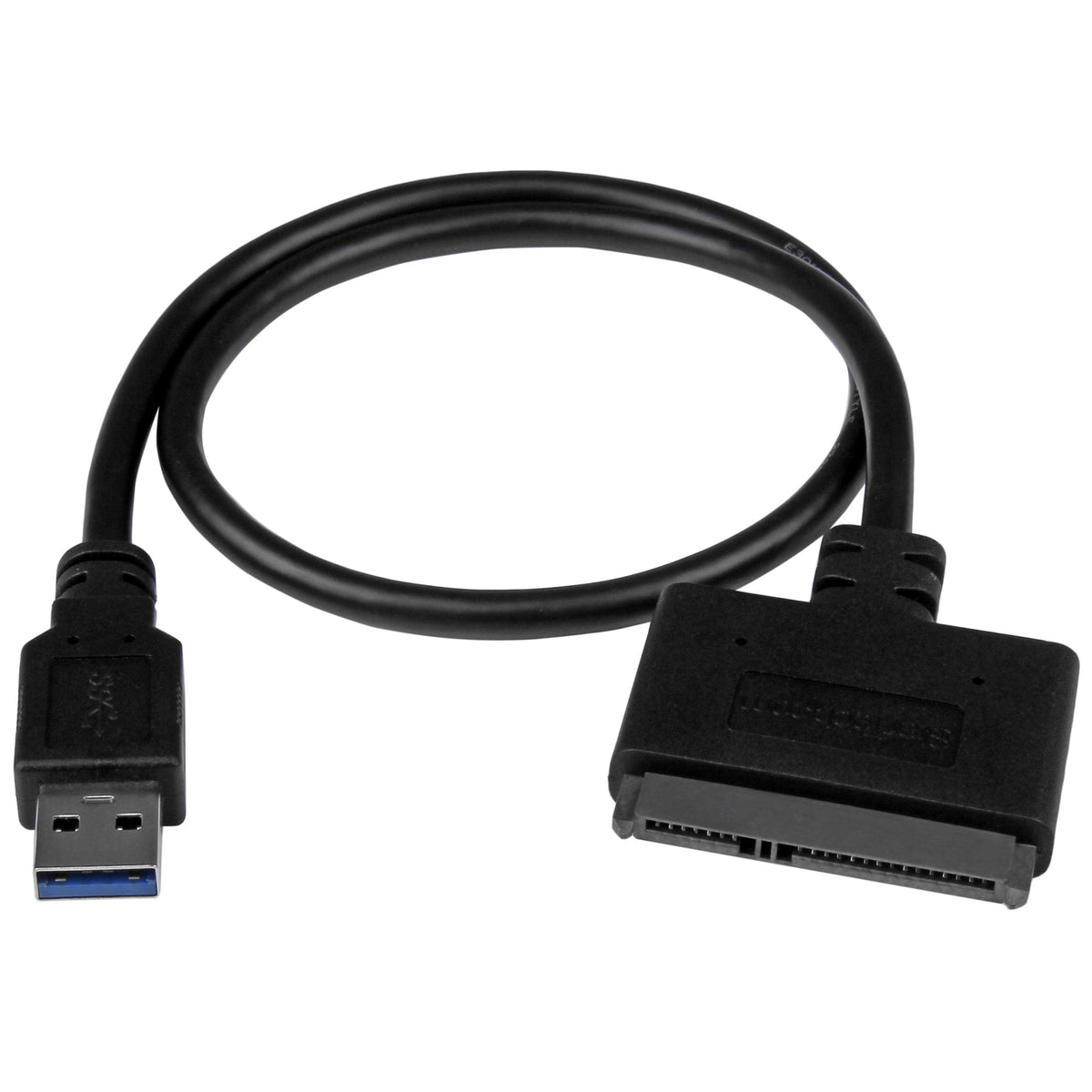 StarTech.com USB312SAT3CB - Clavija macho USB A a receptáculo de potencia SATA hembra de 22 pos (2) 1.69' (515.0mm)