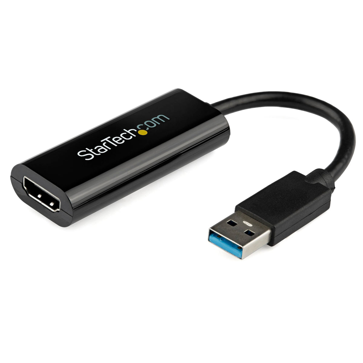 StarTech.com USB32HDES - HDMI-A hembra a clavija de conexión macho USB A (3.0) 0.63' (190.5mm)