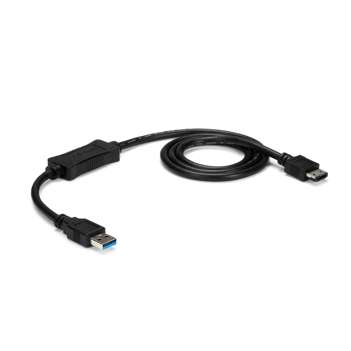 StarTech.com USB3S2ESATA3 - Conector USB A macho a SATA 2.99' (910.0mm)