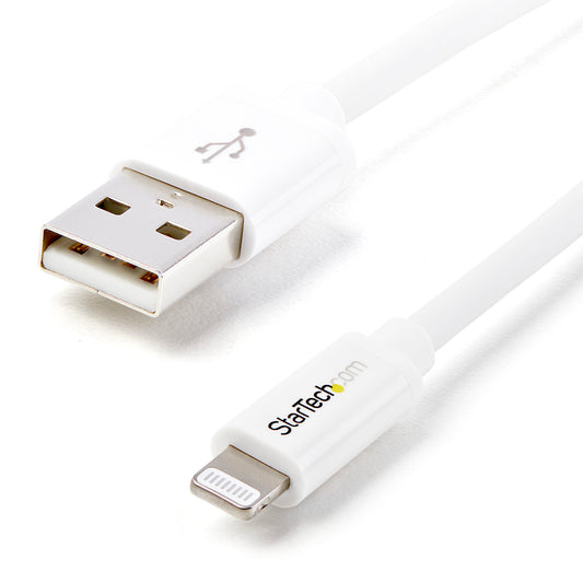 StarTech.com USBLT2MW - Enchufe macho USB A a conector de iluminación i5 6.56' (2.00m)