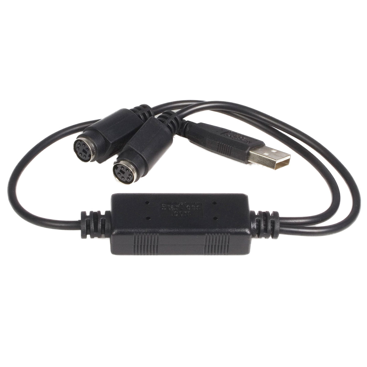 StarTech.com USBPS2PC - Clavija de conexión USB A macho a MiniDIN hembra de 6 pos 1.43' (434.3mm)