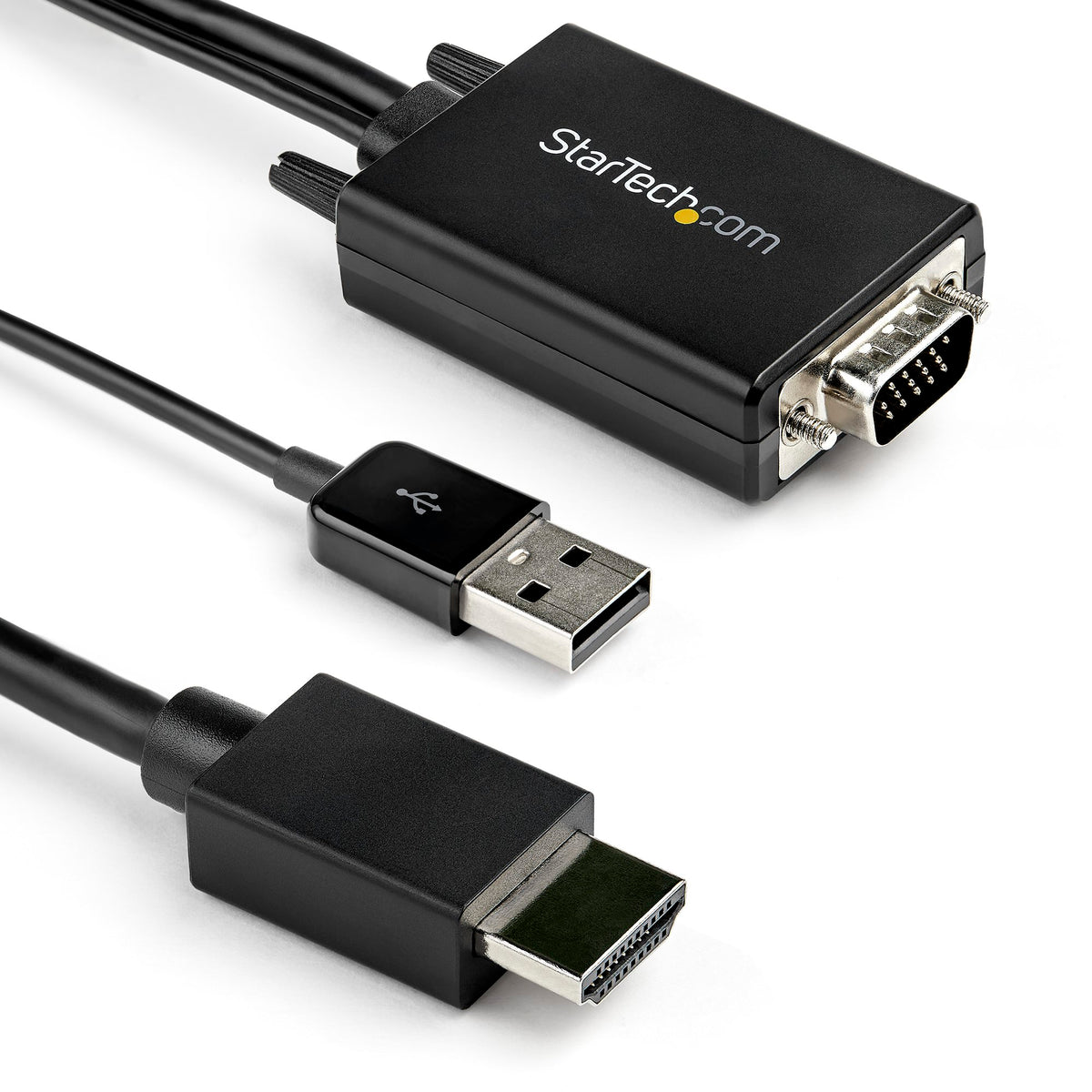 StarTech.com VGA2HDMM2M - HDMI-A macho a USB A macho y VGA macho 6.56' (2.00m)