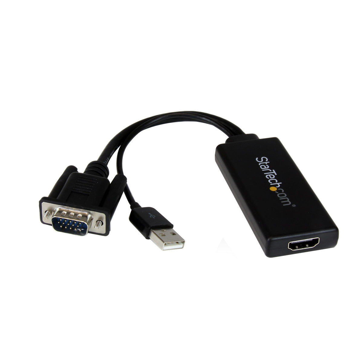StarTech.com VGA2HDU - D-Sub macho de 15 pos a USB A macho a HDMI-A hembra 0.82' (248.9mm)