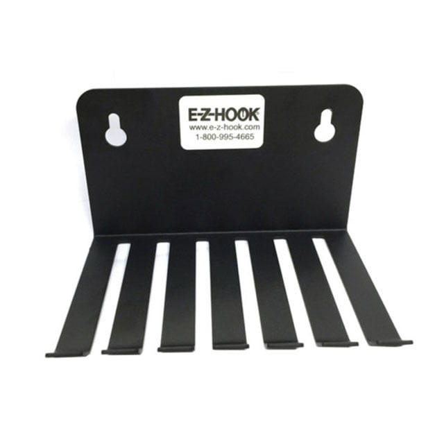 E-Z-Hook WB6 - Clip de prueba, conductor, sonda Soportes de pared para cable de prueba, 6 ranuras