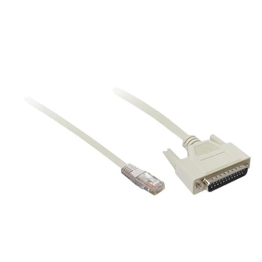 Schneider Electric XBTZ9711 - D-Sub 25 pos macho a RJ45, 8p8c 8.20' (2.50m)