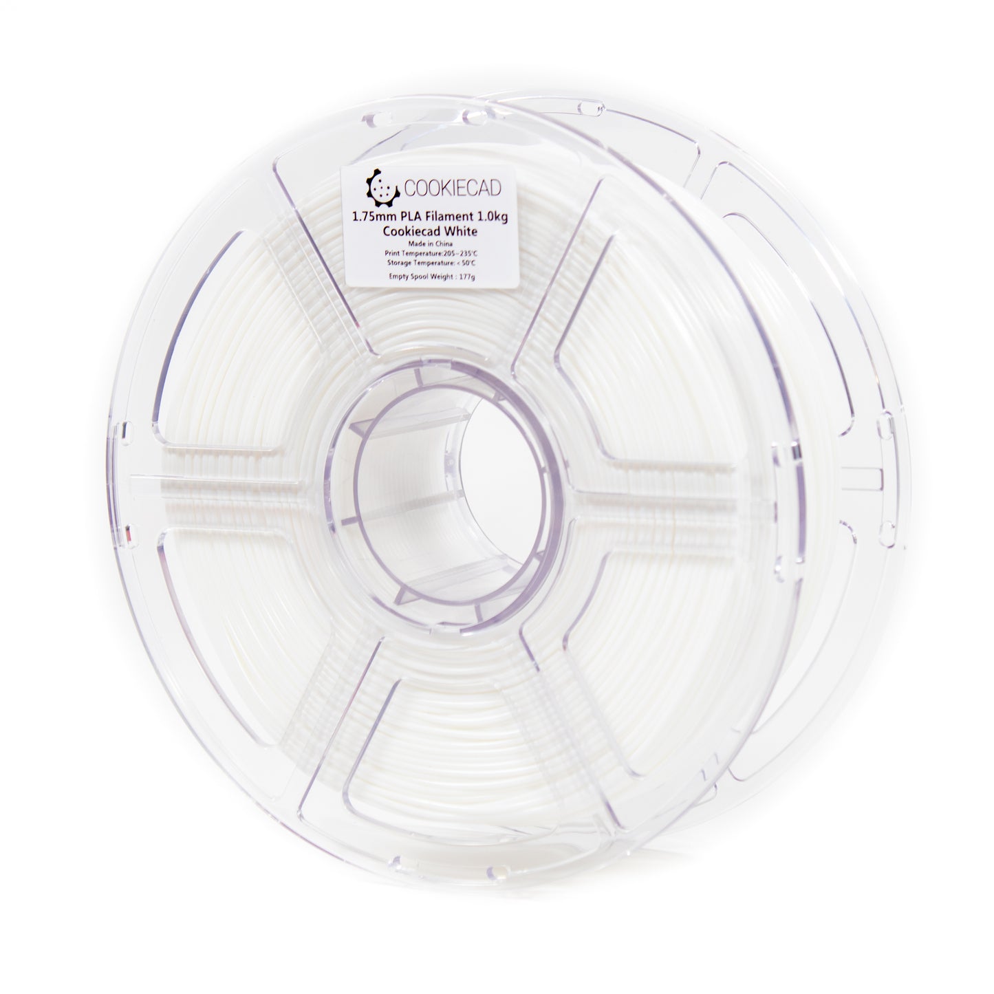 Cookiecad pla-white - PLA (polilactida) Blanco