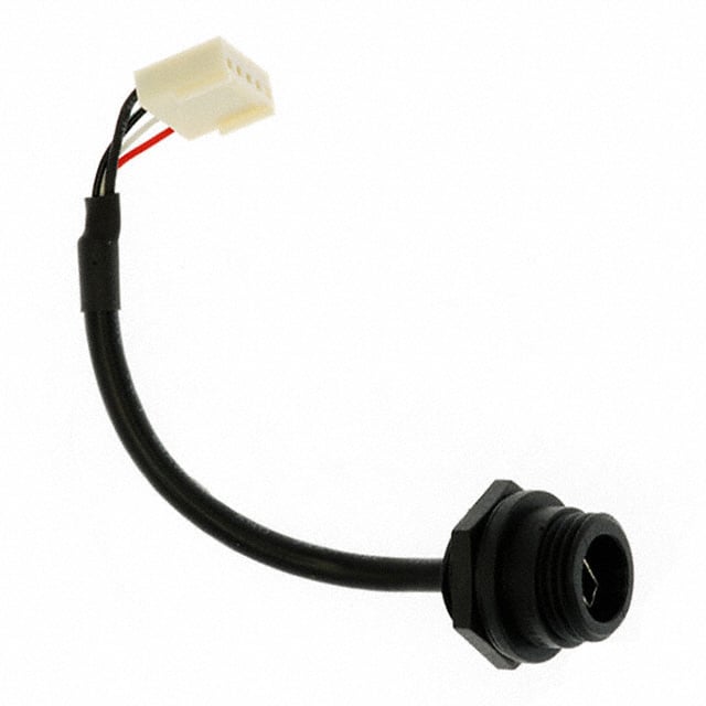 Bulgin PX0443 Buccaneer® Clavija USB Mini B macho de 5 pos. a clavija rectangular de 5 pos. 0.39' (120.6mm)