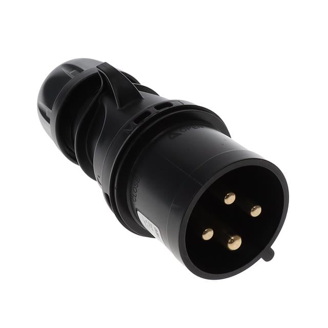 Altech Corporation S42S70A - Pin y manguito (3P4W) Clavija de conexión, clavijas macho 30A 600VCA
