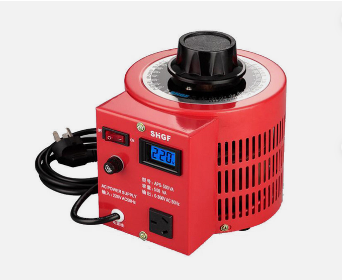 Transformador regulador ajustable de 220V, regulador de voltaje CA, fuente de alimentación 0-300V 3000w