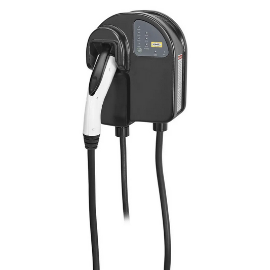 Hubbell Kellems, cargador de vehículo eléctrico, 30 A, 208-240 V CA, cableado fijo HBLEV30BHW