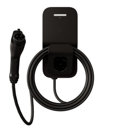Flo FLO Home X3 50A 12 kW Hardwired AC Smart EVSE J1772 25' Cable Absolute Black Item #: 2192876 Cat #: HOX3F2A1A1-FL-R01