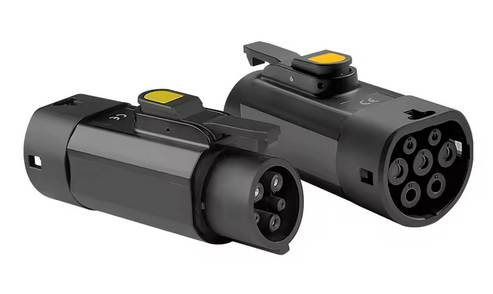 Adaptador 32A de carga para vehículos eléctricos (EV) Pistola de carga GBT a conector tipo 1 Adaptador para vehículos eléctricos GBT a tipo 1