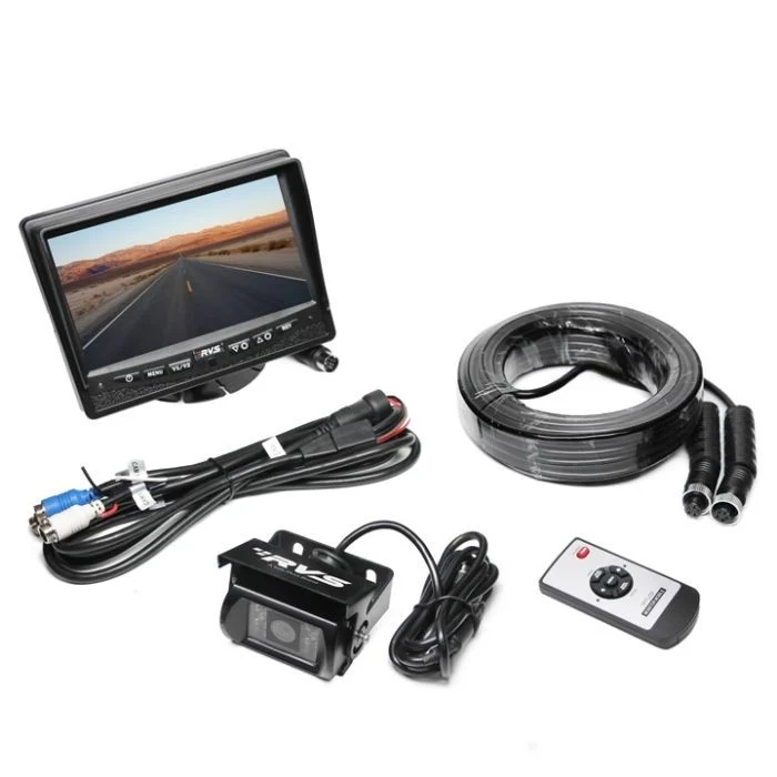 Sistema de cámara de respaldo para tablero de automóvil RVS Systems KT-770M137D FHD 1080p