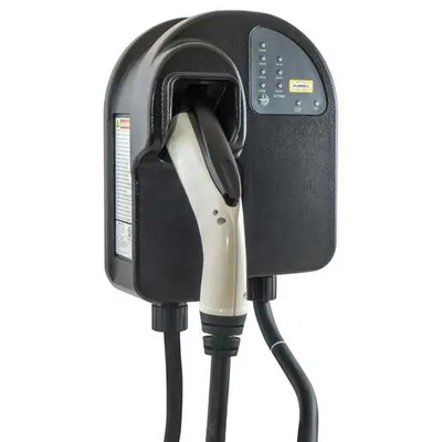 Dispositivo de cableado Hubbell Kellems, cargador para vehículo eléctrico SAE J1772, 30 A, 208-240 VAC, NEMA 6-50P  - HBLEV30B