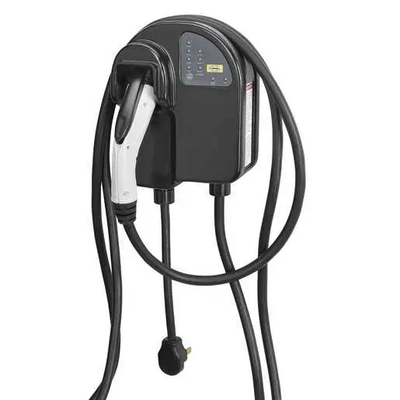 Dispositivo de cableado Hubbell Kellems, cargador para vehículo eléctrico SAE J1772, 30 A, 208-240 VAC, NEMA 6-50P  - HBLEV30B