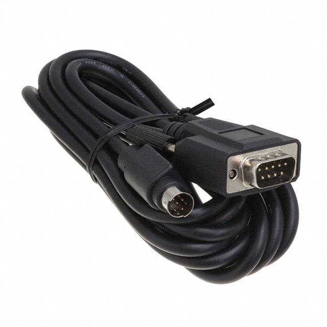 Delta Electronics/Industrial Automation UC-MS030-06A - D-Sub macho y de 9 pos a MiniDIN macho de 8 pos 9.84' (3.00m)
