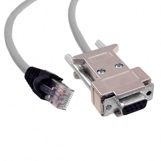 TDK-Lambda ZUP/NC401 ZUP D-Sub hembra de 09 pos. a RS232 macho de 8 pos. 3.28' (1.00m)