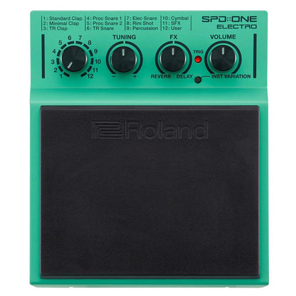 Roland SPD-1E ELECTRO Pad de percusión digital, efectos de reverberación y retardo