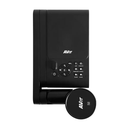 Aver Cámara M90UHD 13M, zoom óptico 14x, 23x digital, M90UHD (zoom óptico, zoom digital 23x, 4K/60fps, área de disparo A3, HDMI, VGA, USB M90UHD, 25.4/0.120 in (1 /)