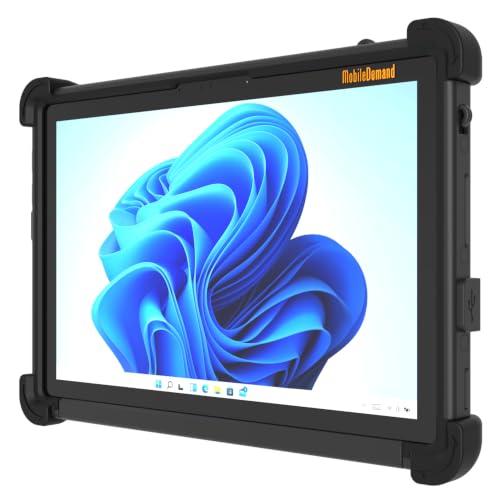 Flex 10D Rugged Tablet - 10.1" IPS Display, Intel N150 Quad Core, 8GB RAM, 128GB SSD, Windows 11 Pro, Wi-Fi 6, MIL-STD-810H, Vehicle Mountable 2-in-1 PC for Field Work