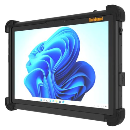 Flex 10D Rugged Tablet - 10.1" IPS Display, Intel N150 Quad Core, 8GB RAM, 128GB SSD, Windows 11 Pro, Wi-Fi 6, MIL-STD-810H, Vehicle Mountable 2-in-1 PC for Field Work