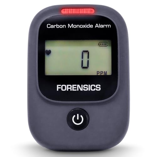 Detector de monóxido de carbono para vehículos y aviones | Alarma rápida de bajo nivel de 9 ppm (versión 2.0) FD-CAR002