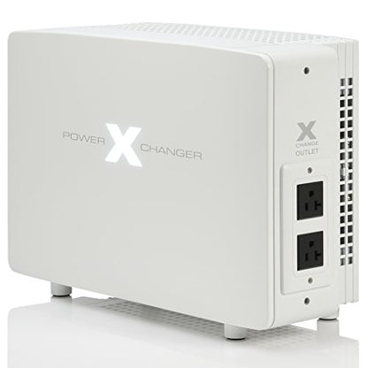 POWER X CHANGER Convertidor y transformador de voltaje y frecuencia - Reductor de 220 V 50 Hz a 120 V 60 Hz - Potencia continua, características de protección inteligente, salida de onda sinusoidal pura 12060X-15-WW