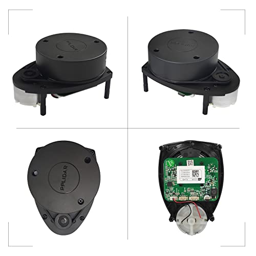 SLAMTEC RPLIDAR A1M8 2D 360 Grados 12 Metros de Radio de Escaneo Sensor LIDAR Escáner para Evitación de Obstáculos y Navegación de Robots