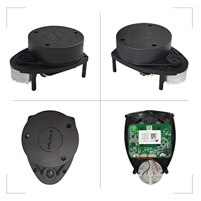 SLAMTEC RPLIDAR A1M8 2D 360 Grados 12 Metros de Radio de Escaneo Sensor LIDAR Escáner para Evitación de Obstáculos y Navegación de Robots