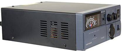 TekPower TP50SW 50 Amp 13.8V Fuente de alimentación de CC analógica con enchufe de cigarrillo