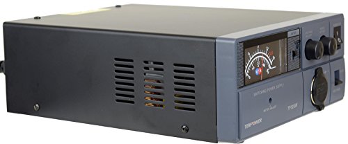 TekPower TP50SW 50 Amp 13.8V Fuente de alimentación de CC analógica con enchufe de cigarrillo