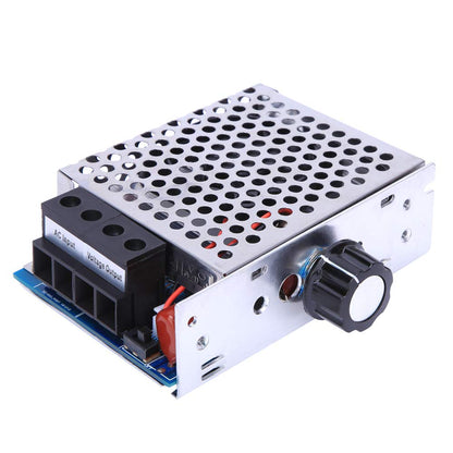 AC 110V 230V 10000W regulador de voltaje de tiristor, regulador de voltaje electrónico SCR, controlador de velocidad del motor para motor eléctrico