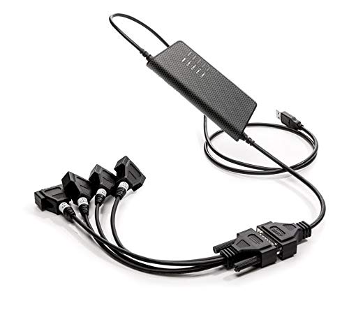 Kvaser - Interfaz USB (4 Puertos HS, Quad USB)