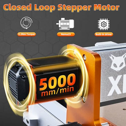 FoxAlien - Máquina de fresado CNC XE-PRO con tornillos de bola, husillo de 400 W de 3 ejes de fresado para corte de madera y aluminio actualizable a rieles lineales