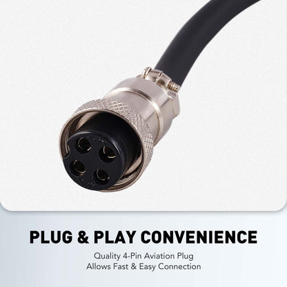 Accesorio rotatorio de 3 mordazas con eje giratorio de 80 mm de OMTech para grabador láser de fibra