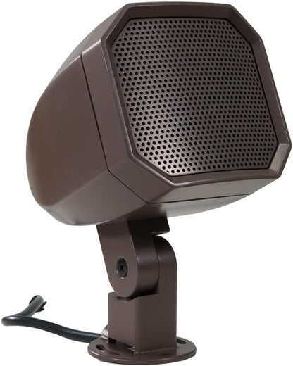 VOLT Sistema de audio para exteriores OHM 4.1 con 4 altavoces satélite, subwoofer y amplificador Bluetooth, proporciona cobertura de hasta 1300 pies cuadrados VAU-KIT3-PBZ