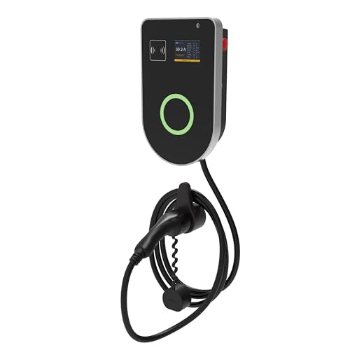 Advanced Ninja – Estación de Carga de 11 kW Wallbox con Cable de 5 Metros y Conector Tipo 2, Bluetooth y Coche 440 para Coches eléctricos e híbridos ‎YLEV11K-Y2