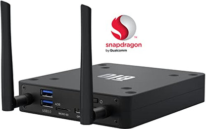 Elo Mochila 4 Mini computadora Android, Qualcomm Snapdragon SDA660, 4 GB de RAM, 64 GB SSD, WiFi, Bluetooth, HDMI, USB-C #E393359