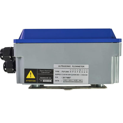 Caudalímetro líquido ultrasónico IP67+TM-1 DN50-2,296.6 ft m del metro de flujo de Digitaces TUF-2000B